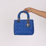 Dior Medium Lady Cobalt Blue