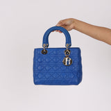 Dior Medium Lady Cobalt Blue