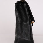Chanel Jumbo Classic Single Flap Black Caviar 24K GP