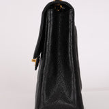 Chanel Jumbo Classic Single Flap Black Caviar 24K GP
