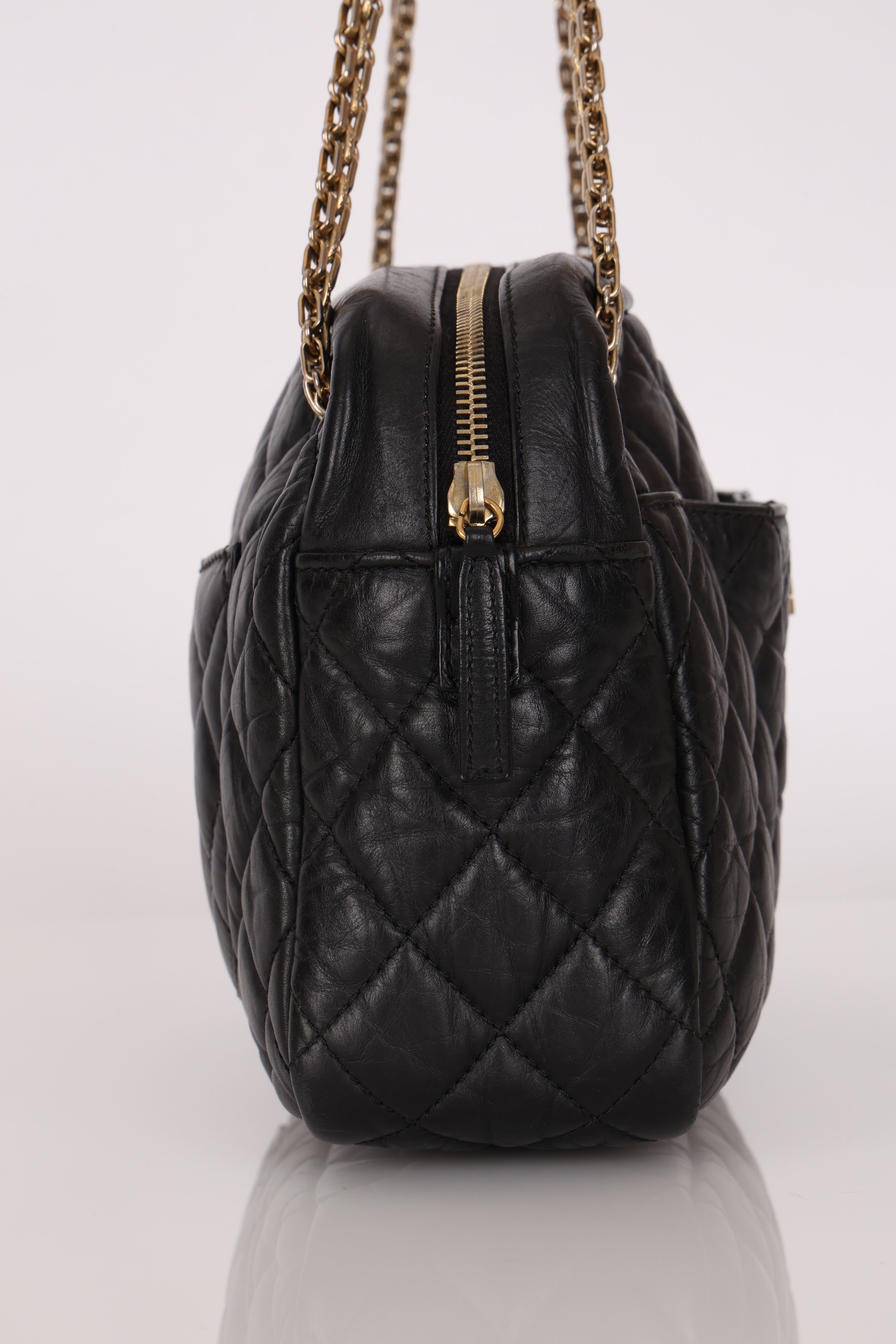Chanel Medium Reissue Camera Bag Black Calfskin AGHW
