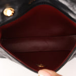 Chanel Twin Single Flap Black Lambskin 24K GP