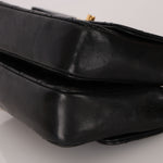 Chanel Twin Single Flap Black Lambskin 24K GP