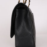 Chanel Maxi Classic Double Flap Black Caviar GHW