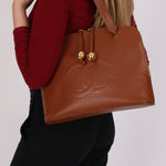 Chanel Timeless CC Shoulder Bag Brown Caviar 24K GP