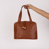 Chanel Timeless CC Shoulder Bag Brown Caviar 24K GP