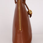 Chanel Timeless CC Shoulder Bag Brown Caviar 24K GP