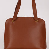 Chanel Timeless CC Shoulder Bag Brown Caviar 24K GP