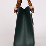 Gucci Small Diana Bamboo Top Handle Tote Green