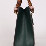 Gucci Small Diana Bamboo Top Handle Tote Green