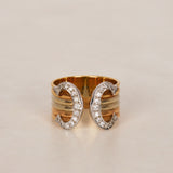 Cartier C de Cartier Diamond Ring, Size US 7.75