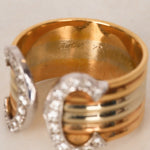 Cartier C de Cartier Diamond Ring, Size US 7.75