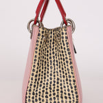 Dior Small Diorissimo Bag Python Trimmed