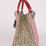 Dior Small Diorissimo Bag Python Trimmed