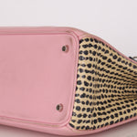 Dior Small Diorissimo Bag Python Trimmed