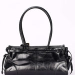 Prada Medium Bonnie Shoulder Bag Noir Glossy Calfskin 2025