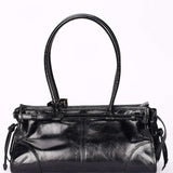 Prada Medium Bonnie Shoulder Bag Noir Glossy Calfskin 2025