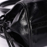 Prada Medium Bonnie Shoulder Bag Noir Glossy Calfskin 2025