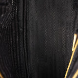 Prada Medium Bonnie Shoulder Bag Noir Glossy Calfskin 2025