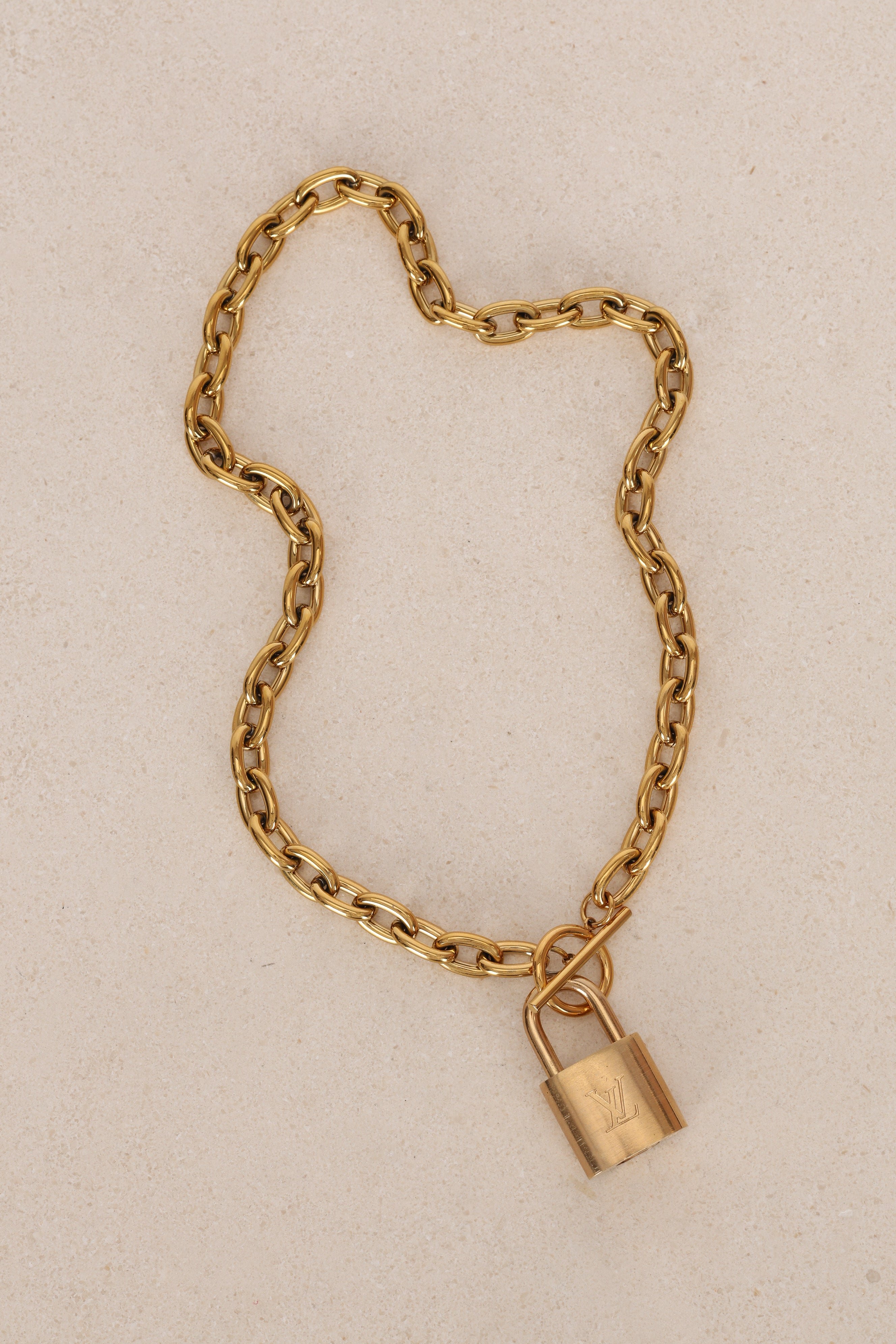 Louis Vuitton Lock and Key Necklace - Drop 16