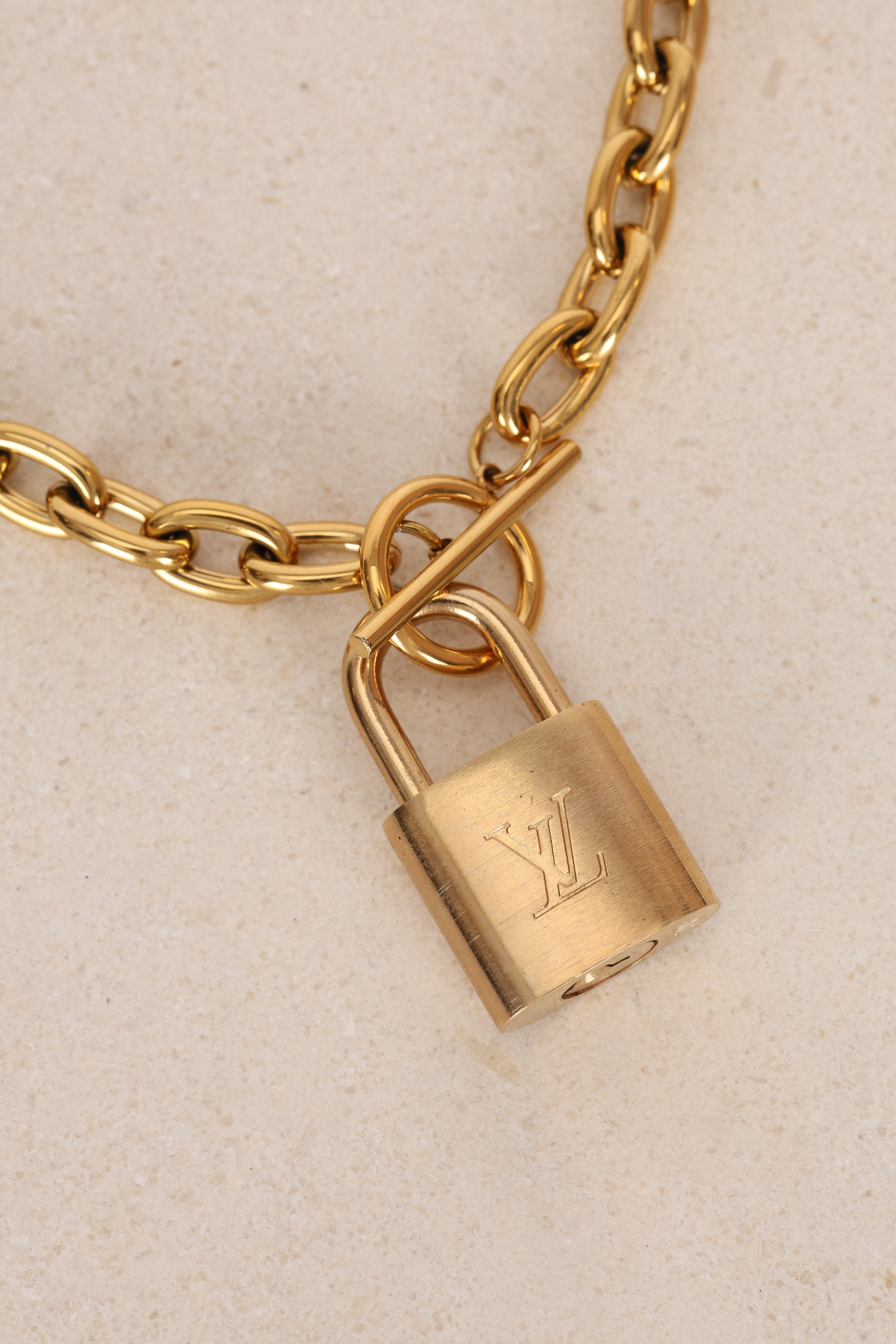 Louis Vuitton Lock and Key Necklace - Drop 16