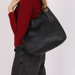 Prada Vitello Phenix Embossed Logo Hobo