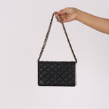 Chanel Book Wallet on Chain Lambskin CGHW