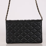 Chanel Book Wallet on Chain Lambskin CGHW