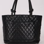 Chanel Large Ligne Cambon Tote Black Calfskin SHW