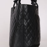 Chanel Large Ligne Cambon Tote Black Calfskin SHW