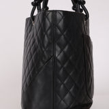 Chanel Large Ligne Cambon Tote Black Calfskin SHW