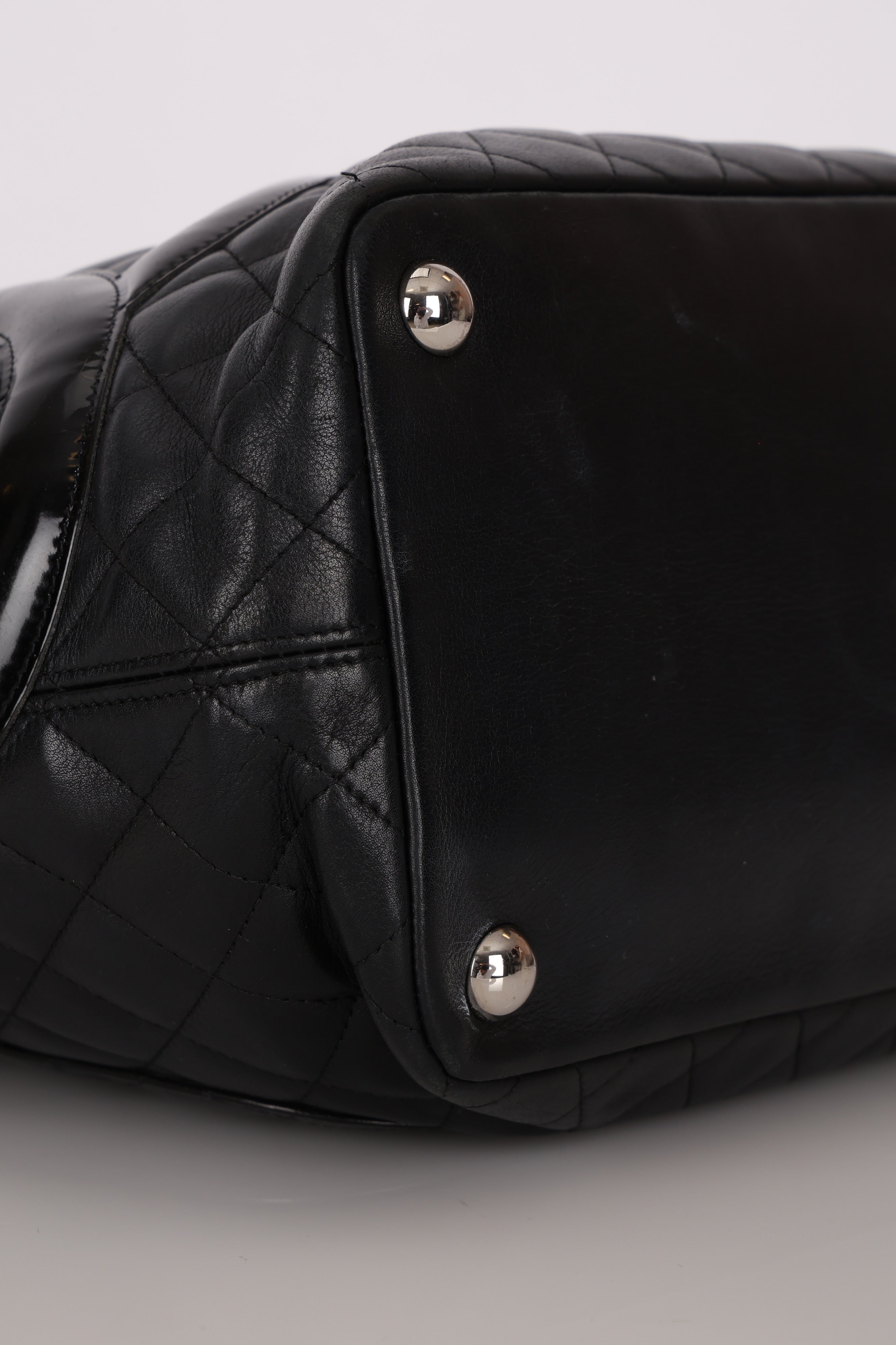 Chanel Large Ligne Cambon Tote Black Calfskin SHW