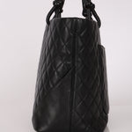 Chanel Large Ligne Cambon Tote Black Lambskin SHW