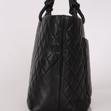Chanel Large Ligne Cambon Tote Black Lambskin SHW