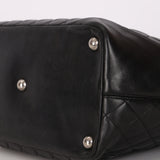 Chanel Large Ligne Cambon Tote Black Lambskin 2005 SHW