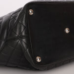 Chanel Large Ligne Cambon Tote Black Lambskin 2005 SHW