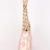 Chanel Mini Shopper Tote Four Leaf Clover Pink Canvas 2005 BGHW