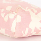 Chanel Mini Shopper Tote Four Leaf Clover Pink Canvas 2005 BGHW