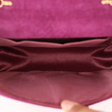 Gucci Mini Bamboo Top Handle Purple Suede 1947