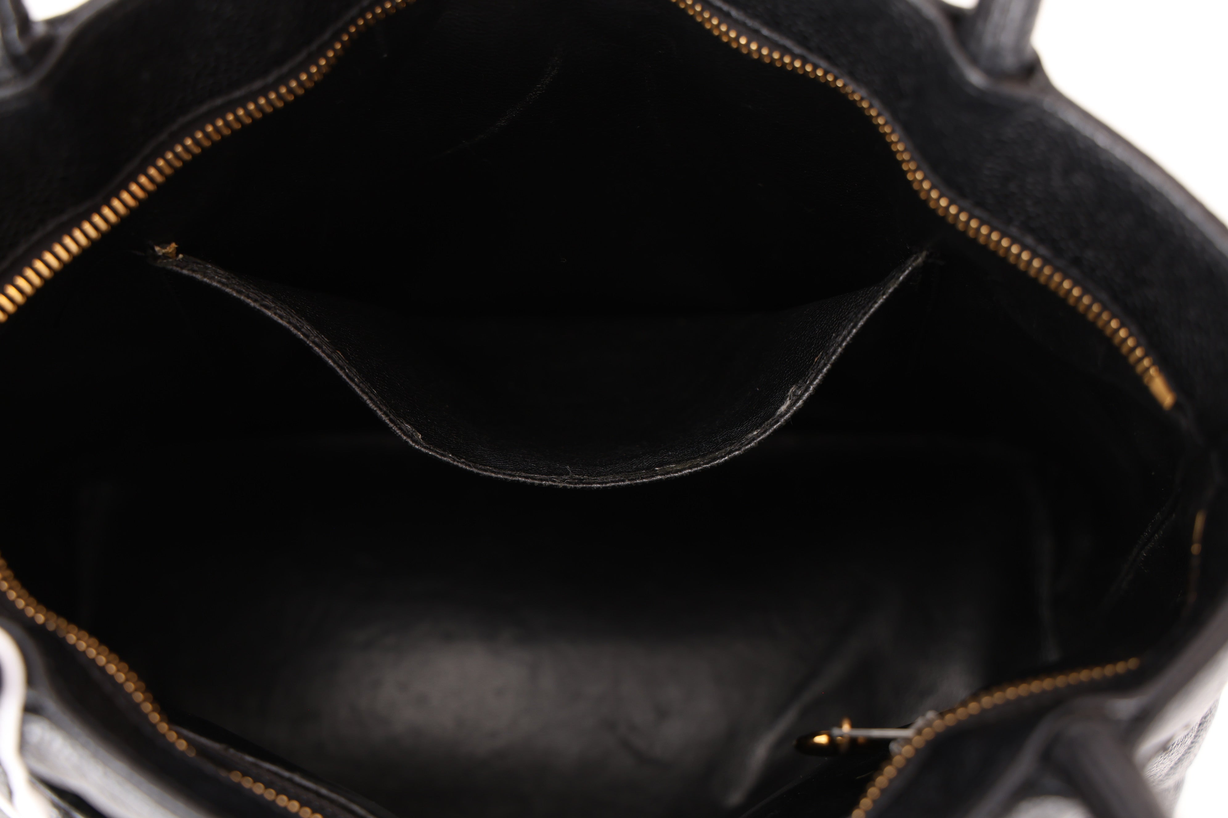 Chanel Timeless Medallion Tote Black Caviar 2003 24K GP