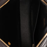 Chanel Turnlock Front Pocket Camera Bag Black Lambskin 24K GP