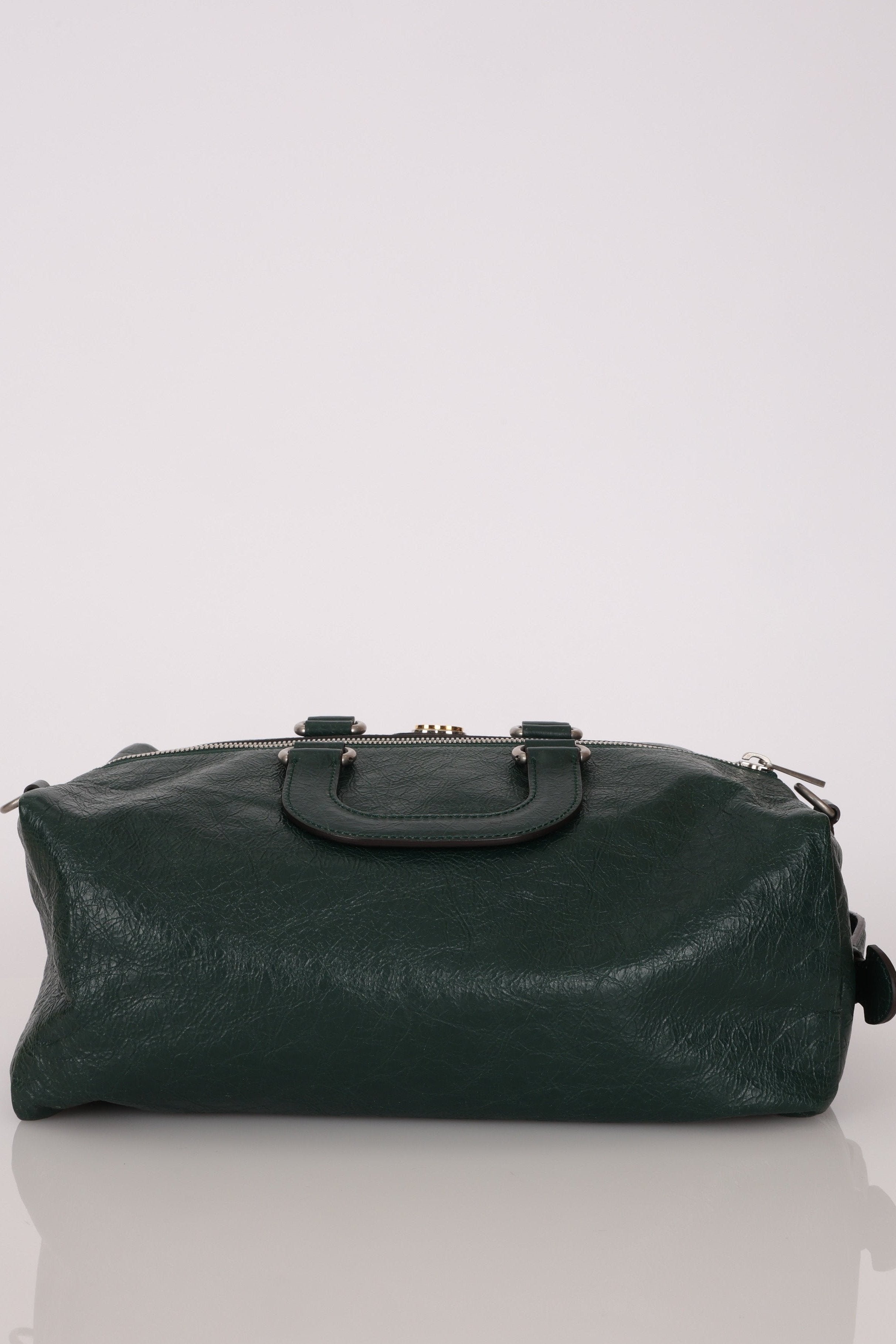 Gucci Medium Morpheus Convertible Backpack Green Glazed Leather