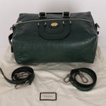 Gucci Medium Morpheus Convertible Backpack Green Glazed Leather