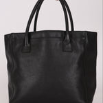 Chanel Tall Cerf Executive Tote Black Caviar AGHW