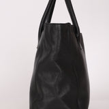 Chanel Tall Cerf Executive Tote Black Caviar AGHW