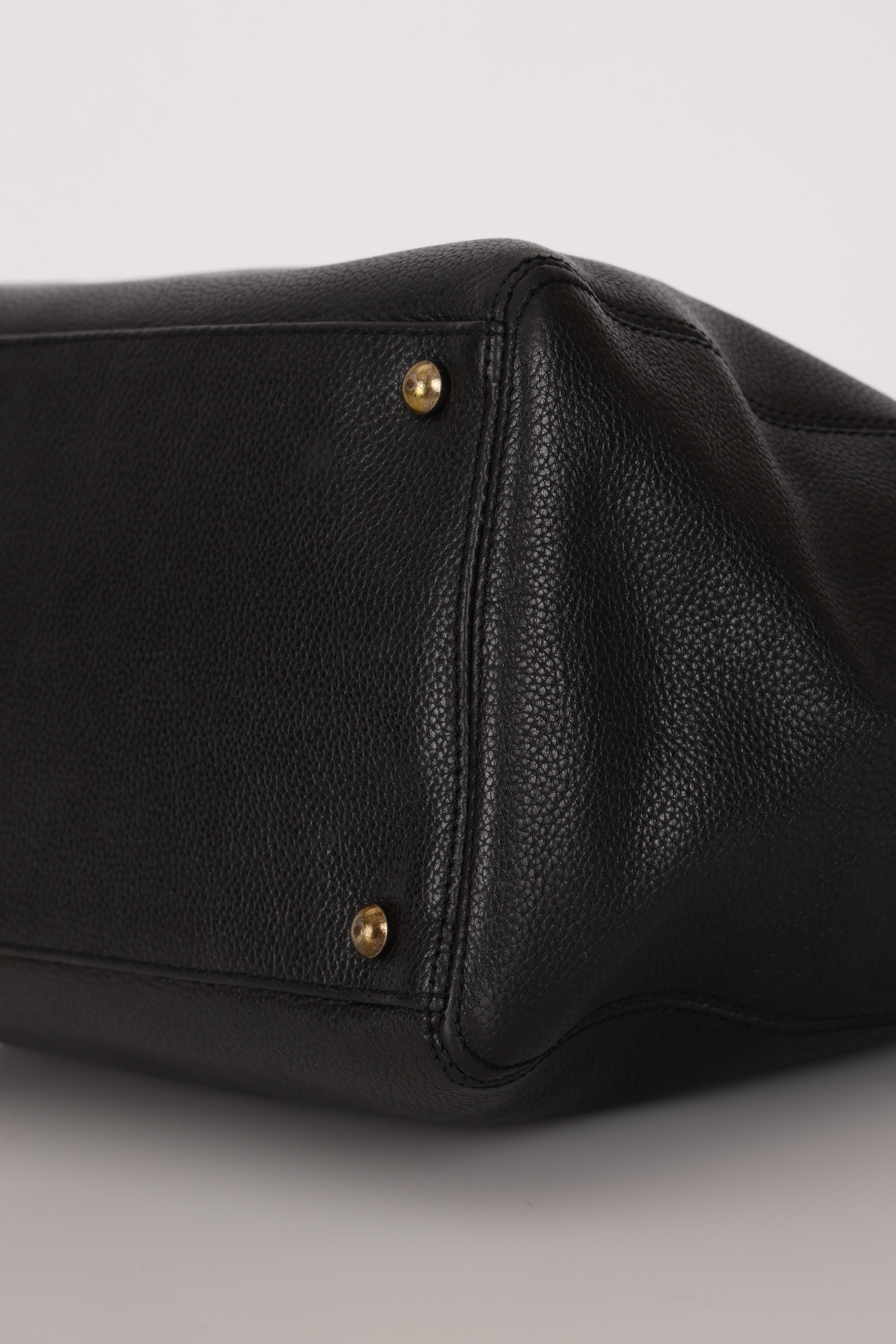 Chanel Tall Cerf Executive Tote Black Caviar AGHW