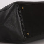 Chanel Tall Cerf Executive Tote Black Caviar AGHW