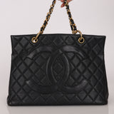 Chanel Timeless Grand Shopping Tote Black Caviar GHW