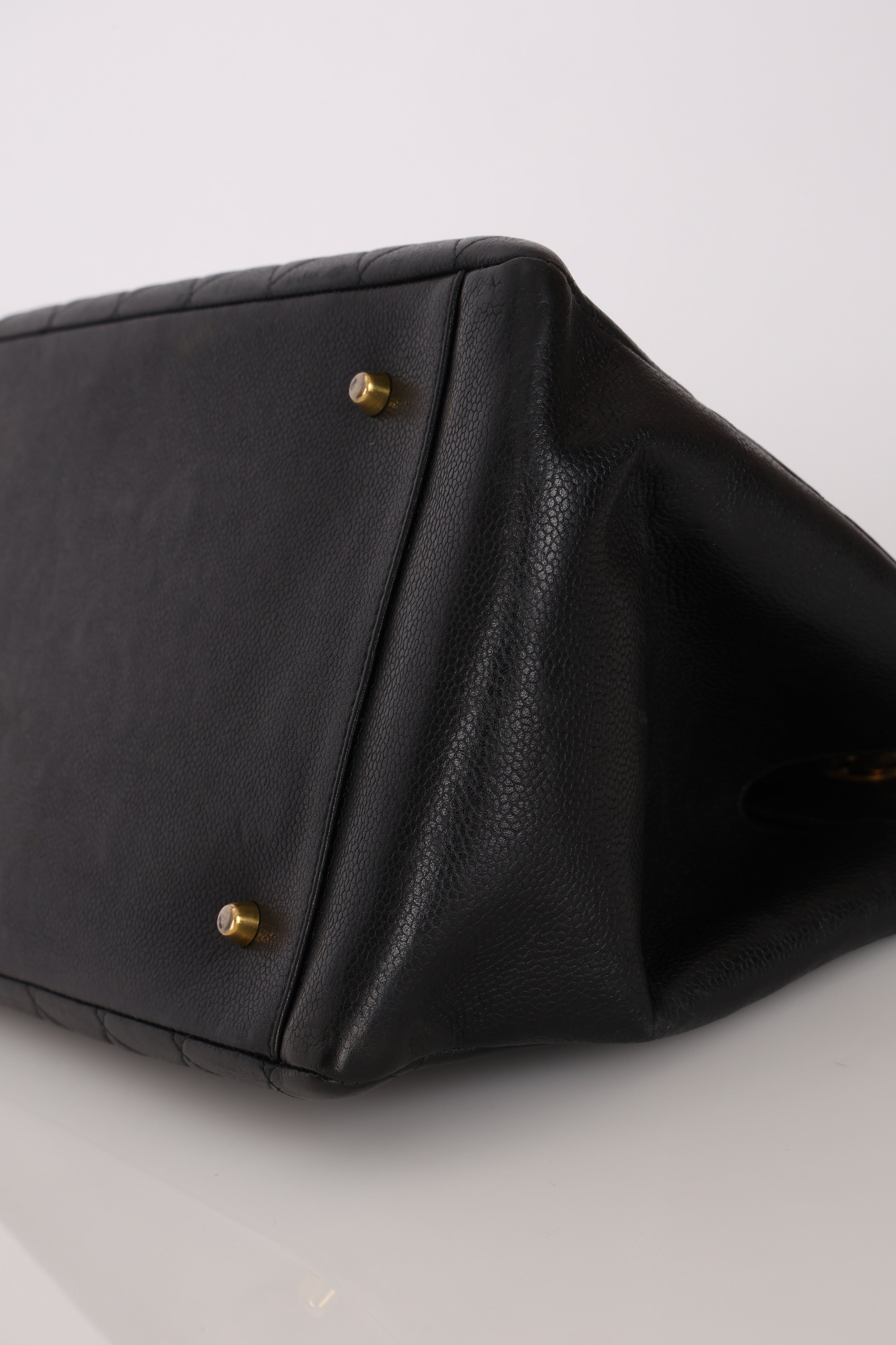 Chanel Timeless Grand Shopping Tote Black Caviar GHW