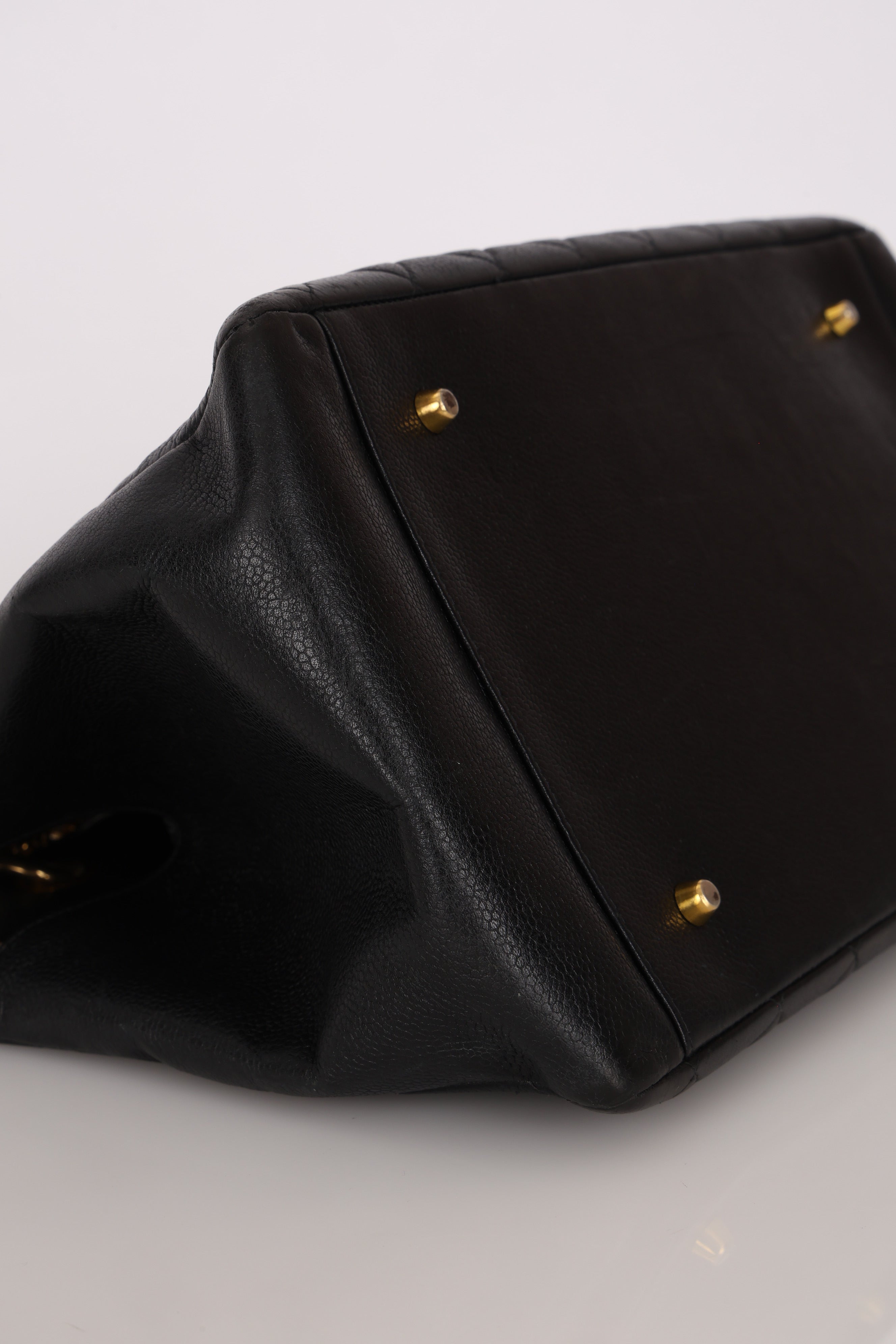 Chanel Timeless Grand Shopping Tote Black Caviar GHW